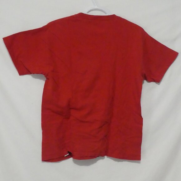 GILDAN | youth xl - extra large | Solid Red Cotton Tee / T-Shirt - Picture 2 of 12